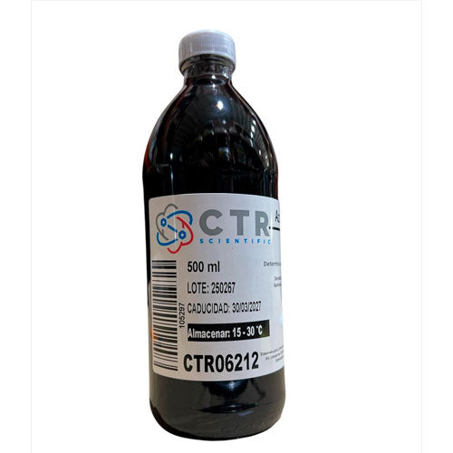 51966. AZUL DE METILENO LOEFFLER P/BAAR VIDRIO AMBAR 500ML - CTR