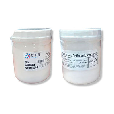 21825. TARTRATO DE ANTIMONIO Y POTASIO PLASTICO 100GR - CTR