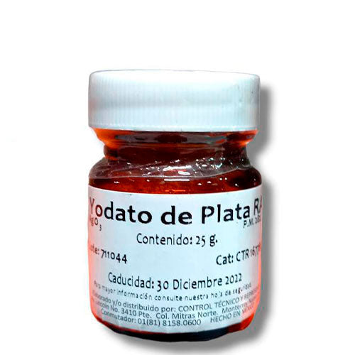 24552. YODATO DE PLATA 25GR CTR