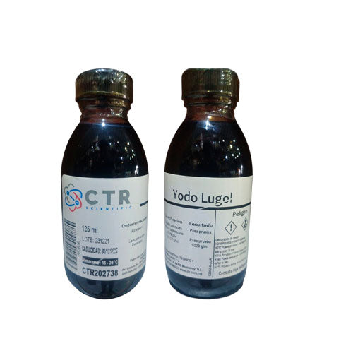 52177. YODO LUGOL VIDRIO AMBAR 125ML C/2 - CTR