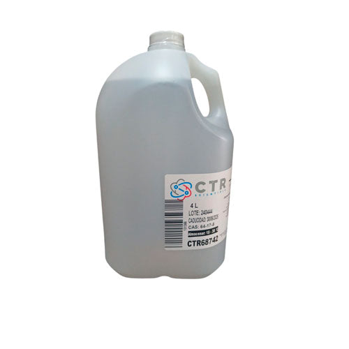 52325. ALCOHOL ETILICO (ETANOL) ANHIDRO PLASTICO 4LT - CTR