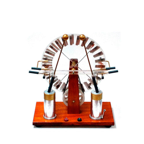 23952. MAQUINA P/ELECTROSTATICA (WIMSHURST) C/ACCESORIOS AESA