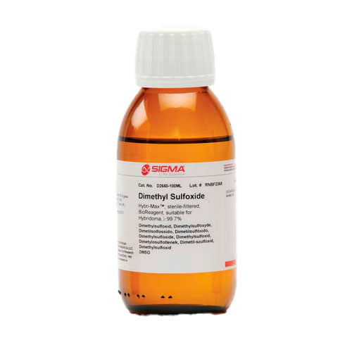 51706. DIMETIL SULFOXIDO (DMSO) HYBRI MAX BIOREACTIVO 99.7% 100ML - SIGMA-ALDRICH