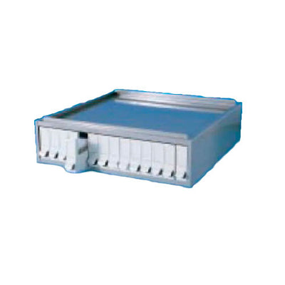 30275. GABINETE DE ACERO P/6000 LAMINILLAS C/14 CAJONES 480X480X140MM COLOR AZUL EPREDIA
