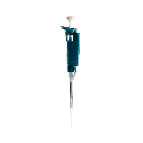 14905. MICROPIPETA MONOCANAL VOLUMEN VARIABLE 1-10UL C/EYECTOR DE METAL PIPETMAN P10G, F144055M GILSON