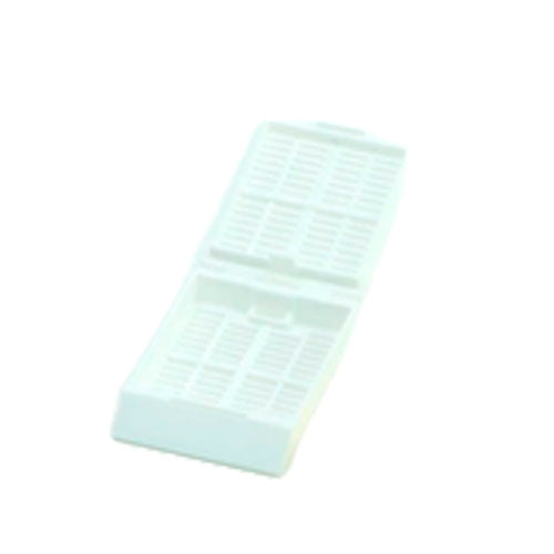 23801. CASSETES P/INCLUSION DE TEJIDOS TIPO UNI, BLANCO C/500, 230264-000W DYNALON