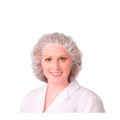 23787. GORRO BLANCO DE POLIPROPILENO TALLA MEDIANA C/1000 DAIGGER