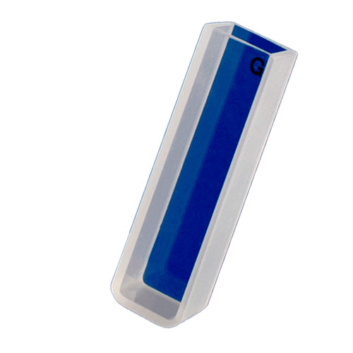23422. CELDA DE CUARZO 2.8ML, 20MM, DIAMETRO 4X20MM, 1700-2700NM SPECTROSIL SEMI-MICRO C/VENTANAS PULIDAS Y TAPA DE TEFLON, 9-Q-20 STARNA CELLS