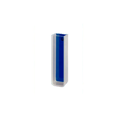 23830. CELDA DE CUARZO 0.7ML, 170-2700NM C/TAPA DE TEFLON, 18-Q-10 STARNA CELLS