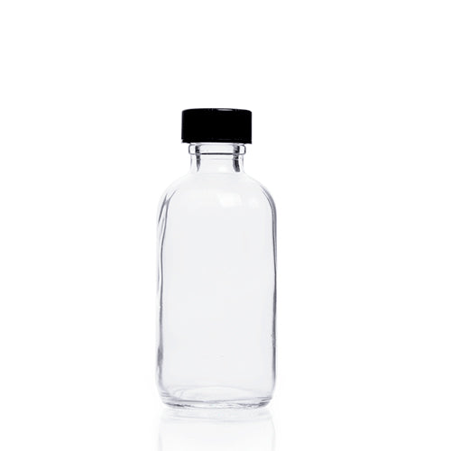 23426. FRASCO DE VIDRIO CLARO 30ML BOCA ANGOSTA C/TAPA NEGRA PAQUETE C/3 PIEZAS, 5110120V-21 KIMBLE
