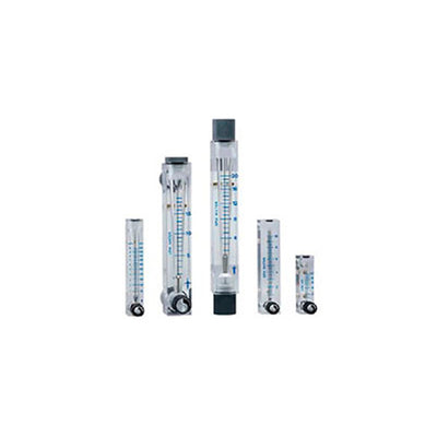 52562. FLUJOMETRO SERIE 2520, CAUDAL 200-3000CM3 POR MINUTO, SELLO VITON, VALVULA DE ENTRADA, DIAMETRO 1/8PULG, CUERPO DE ACRILICO TRANSPARENTE, PRESION MAXIMA 100PSIG, 2520A4L54SVVT - KEY INSTRUMENTS