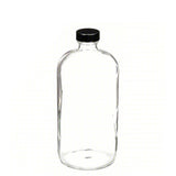 23812. FRASCO DE VIDRIO CLARO 960ML TIPO BOSTON BOCA ANGOSTA PAQUETE C/2 PIEZAS, 5113233V-21 KIMBLE
