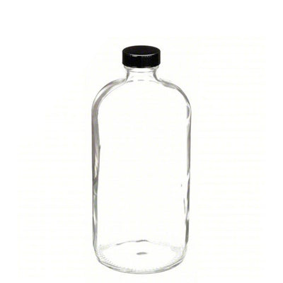 23812. FRASCO DE VIDRIO CLARO 960ML TIPO BOSTON BOCA ANGOSTA PAQUETE C/2 PIEZAS, 5113233V-21 KIMBLE