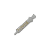 56957.  JERINGA 10ML DE VIDRIO C/GRADUACION 1-5ML MICRO-MATE