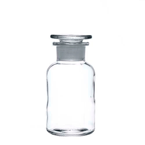 14956. FRASCO VIDRIO CLARO 500ML BOCA ANCHA C/TAPON ESMERILADO - KAVALIER
