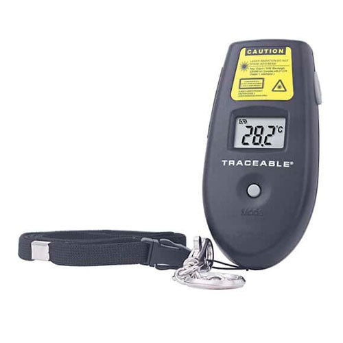 29838. TERMOMETRO INFRARROJO CALIBRADO RASTREABLE -55/+250°C C/PULSERA TRACEABLE