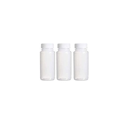 22186.  FRASCO DE POLIETILENO BAJA DENSIDAD 250ML BOCA ANCHA PAQUETE C/3 PIEZAS BEL-ART
