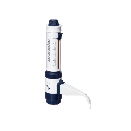 27456. DISPENSADOR P/BOTELLAS VOLUMEN AJUSTABLE 2.5-25ML DISPENSMAN GILSON