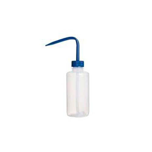 22194.  PIZETA (FRASCO LAVADOR) 250ML BOCA ANGOSTA SALIDA SUPERIOR C/TAPA AZUL, LDPE PAQUETE C/2 PIEZAS BEL-ART