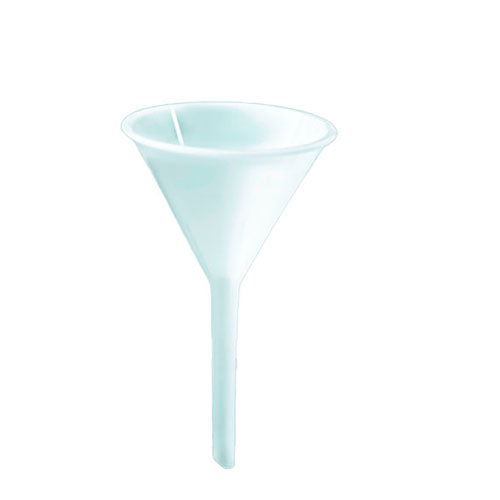 23686. EMBUDO DE POLIPROPILENO 75ML P/TRABAJO PESADO 70MM, TALLO 7.8CM PAQUETE C/2 PIEZAS BEL-ART