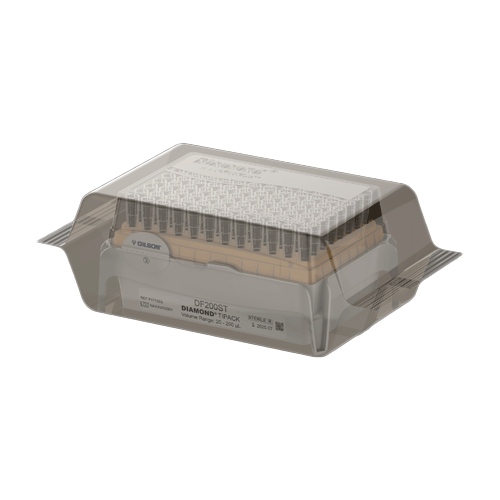 27460. PUNTAS 200UL CLARAS ESTERIL PIPETMAN DIAMOND DF200ST TIPACK C/FILTRO C/960 GILSON