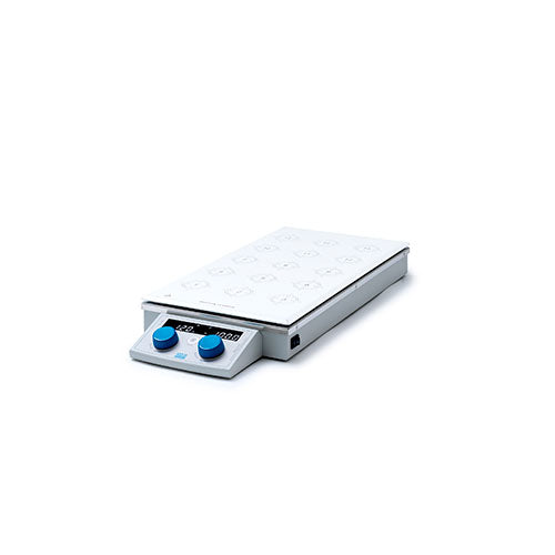 52590. PARRILLA (PLACA) CALENTAMIENTO C/AGITACION DIGITAL MULTIPLE 15 POSICIONES MODELO MULTI-HS, 100-1000RPM VELP