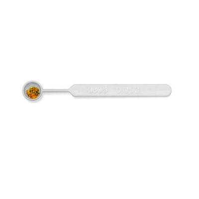 30380. CUCHARA DE MUESTREO 0.25ML POLIESTIRENO BLANCO BOLSA C/25 PIEZAS BEL-ART