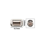 5079. BARRA MAGNETICA ENCAPSULADA EN VIDRIO 12.7 X 9.5MM - BEL-ART