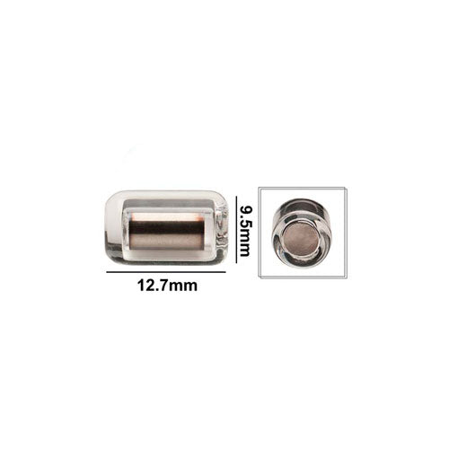 5079. BARRA MAGNETICA ENCAPSULADA EN VIDRIO 12.7 X 9.5MM - BEL-ART