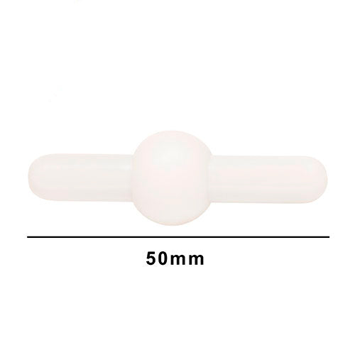 5127. BARRA MAGNETICA FORMA DE SATURNO DE TEFLON 50MM COLOR BLANCA BEL-ART