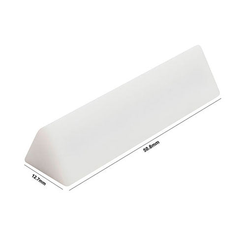 5176. BARRA MAGNETICA TRIANGULAR DE TEFLON 12.7 X 50.8MM BLANCA - BEL-ART