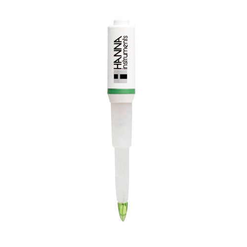 51683. ELECTRODO DE PH CUERPO PLASTICO DE PVDF GRADO ALIMENTICIO P/LACTEOS Y SEMISOLIDOS CONECTOR DIN HANNA