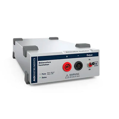55479. AISLADOR DE ESTIMULO C/ENCHUFES RECUBIERTOS DE NEGRO Y ROJO C/FUENTE DE ALIMENTACION CERTIFICADA - AD INSTRUMENTS