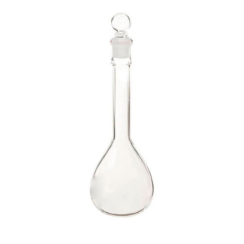 22837. MATRAZ VOLUMETRICO DE VIDRIO 1LT CLASE B C/TAPON DE VIDRIO UNITED SCIENTIFIC