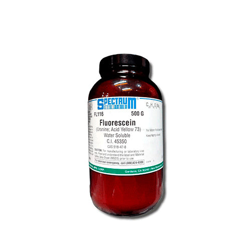 25215. FLUORESCEINA SOLUBLE EN AGUA 500GR SPECTRUM CHEMICAL