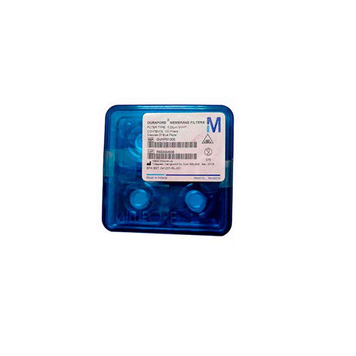 7119. MEMBRANA FILTRANTE PVDF 13MM, 0.22UM DURAPORE HIDROFOBA BLANCA SUPERFICIE LISA C/100 MILLIPORE
