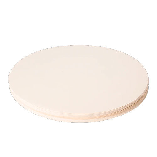 52399. PAPEL FILTRO P/EXTRACCION DE ASFALATO 40CM DE DIAMETRO, FILTRACION RAPIDA 60ML/MIN C/100 - HUMBOLDT
