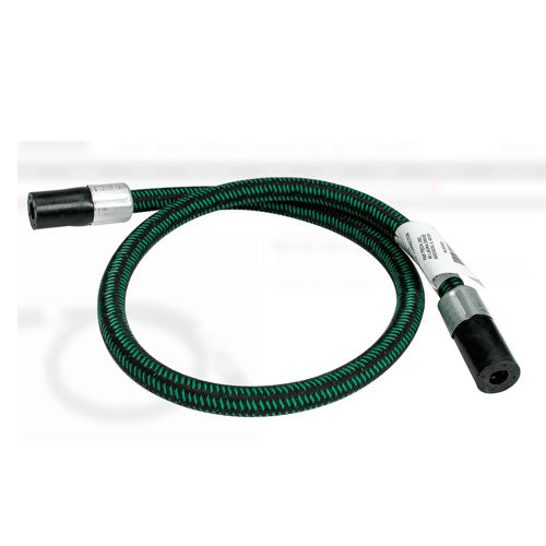 30897. CONECTOR DE GAS DE TUBO FLEXIBLE DE ACERO INOXIDABLE 9MM, LARGO 3FT P/QUEMADOR HUMBOLDT