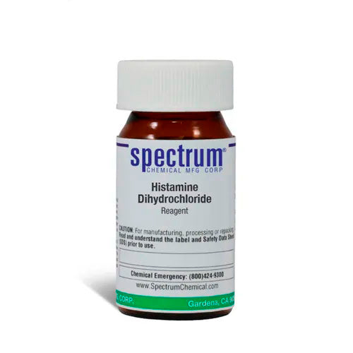 25110. DIHIDROCLORURO DE HISTAMINA REACTIVO 25GR SPECTRUM CHEMICAL