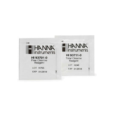 55088. REACTIVOS DE REEMPLAZO DEL TEST KIT P/CLORO LIBRE Y TOTAL INTERVALO BAJO Y MEDIO P/200 PRUEBAS HANNA