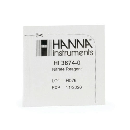 30712. TEST KIT P/NITRATO 0-50MG/L P/100 PRUEBAS HANNA