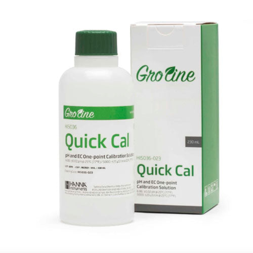 30694. SOLUCION DE CALIBRACION RAPIDA P/MEDIDORES DE PH Y CE DE LA LINEA GROLINE 230ML HANNA