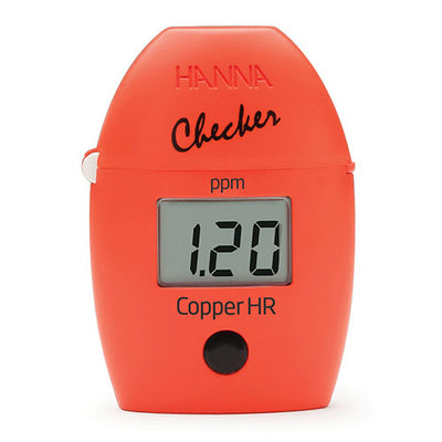55121. COLORIMETRO PORTATIL CHECKER HC P/COBRE INTERVALO ALTO 0.00-5.00PPM HANNA