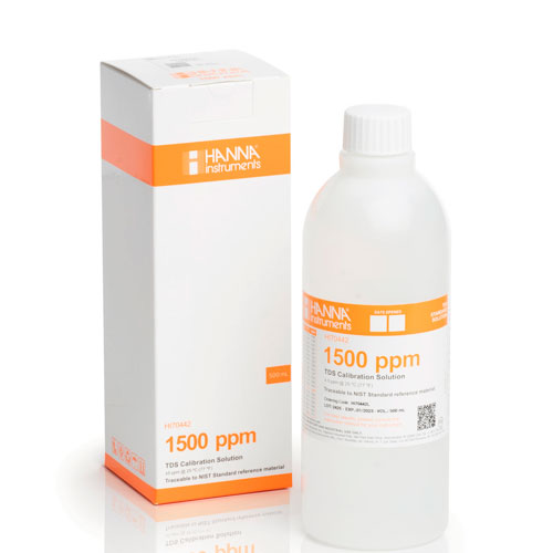30707. STD TDS 1500MG/L 500ML HANNA