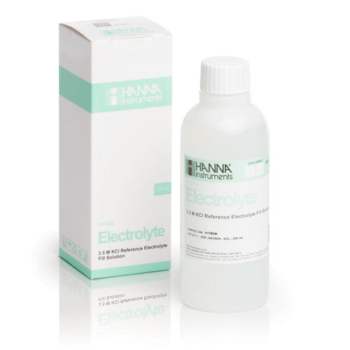 30700. SOLUCION ELECTROLITA 3.5M DE KCL 230ML HANNA