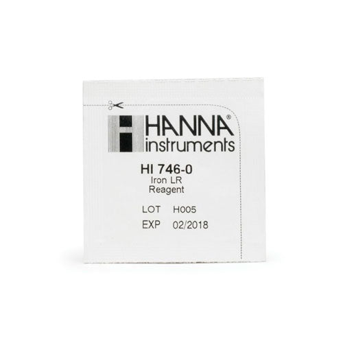 55071. REACTIVOS P/HIERRO INTERVALO BAJO P/COLORIMETRO CHECKER 25 PRUEBAS HANNA