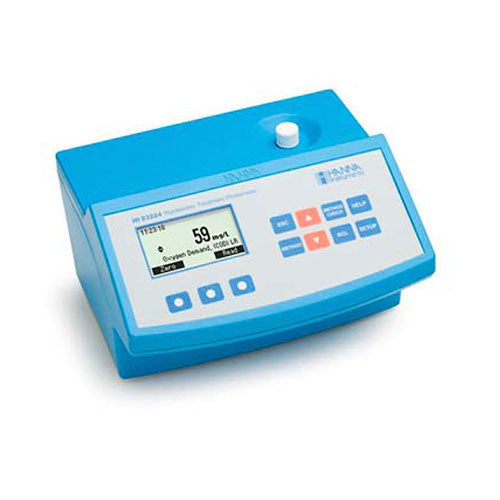 54797. FOTOMETRO DQO MULTIPARAMETRICO C/RECONOCIMIENTO DE CODIGOS DE BARRAS DE VIALES DE MUESTRA 115V HANNA