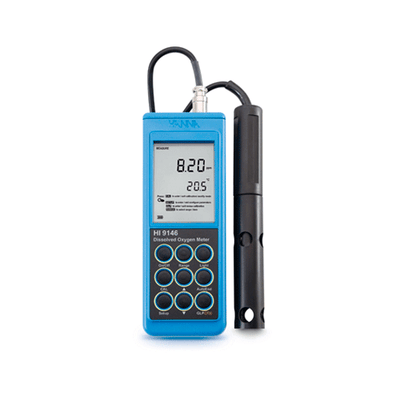 55146. MEDIDOR DE OXIGENO DISUELTO PORTATIL C/SONDA 4MT HANNA