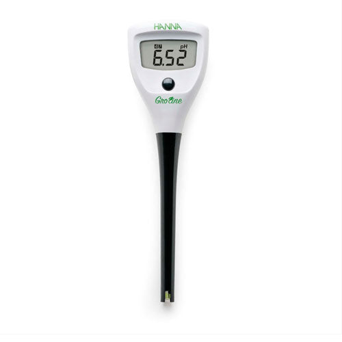55085. MEDIDOR DE PH PORTATIL GROLINE P/P/HIDROPONIA 0.00-14.00 PH HANNA