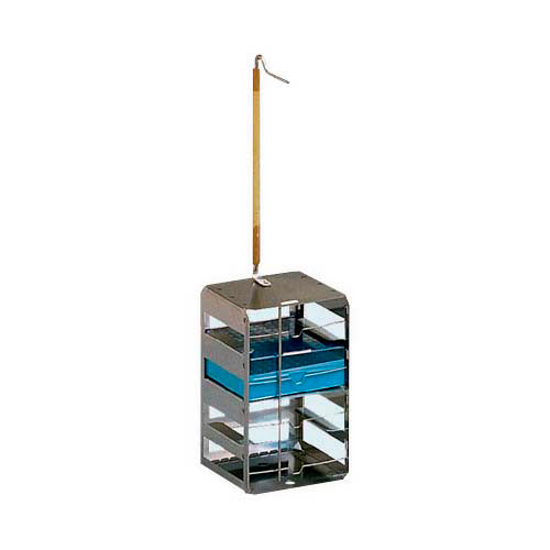 20545. RACK CRIOGENICO LOCATOR JR PLUS P/81 AMPOLLETAS 5.25 X 5.25" - THERMO SCIENTIFIC